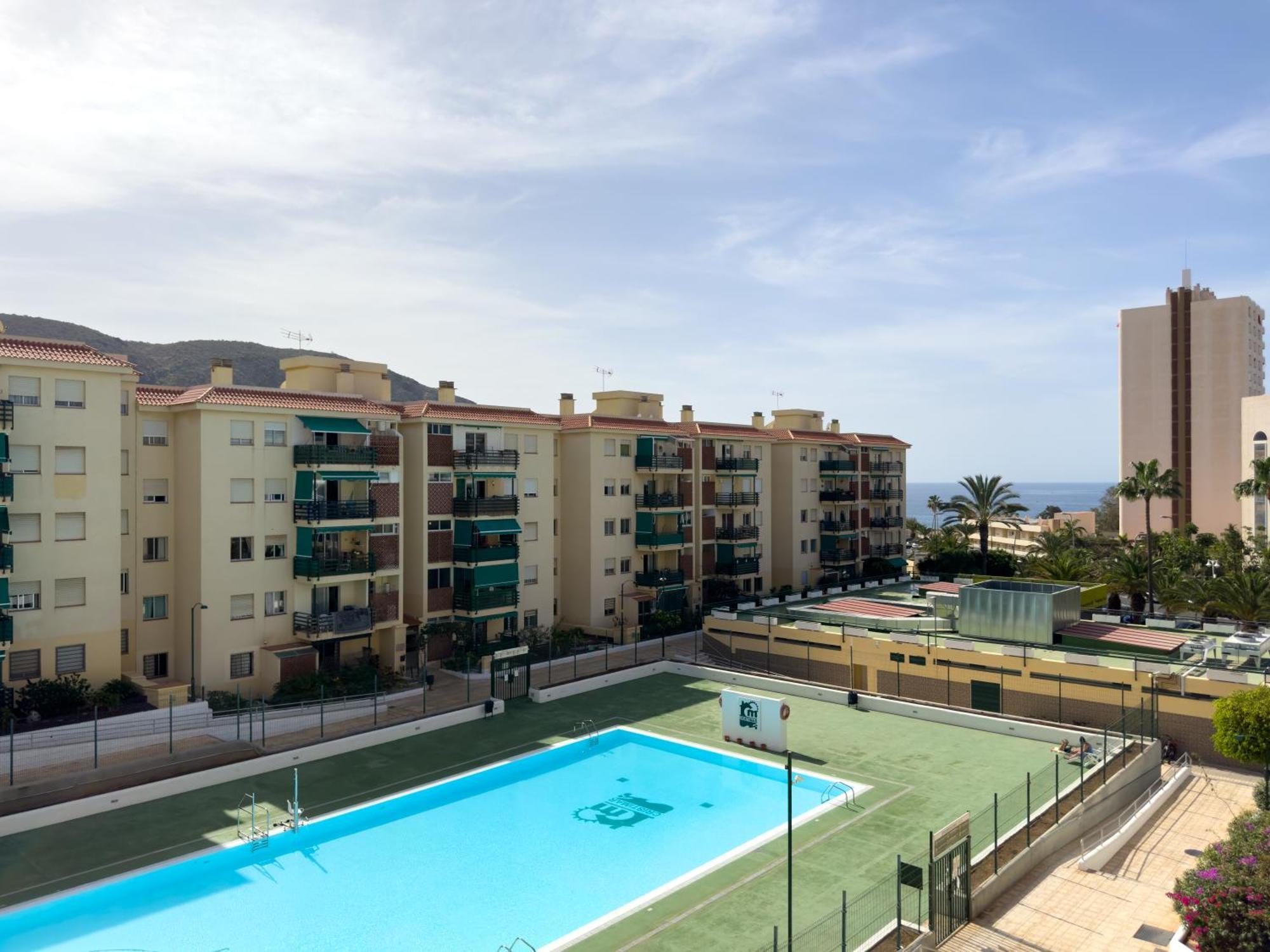 Amazing 3-Bedroom Apartment. Pool And Sea View! Los Cristianos  Bagian luar foto